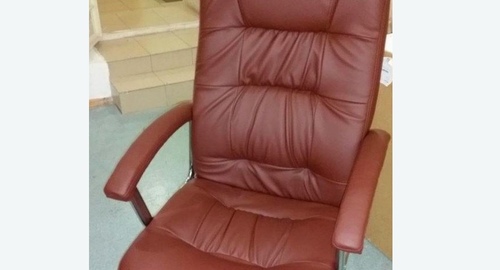 Обтяжка офисного кресла. Нижневартовск