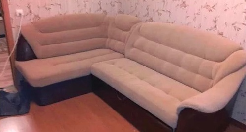 Перетяжка углового дивана. Нижневартовск